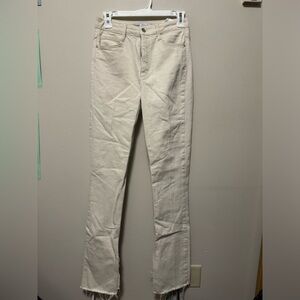 Zara White Jeans size 4